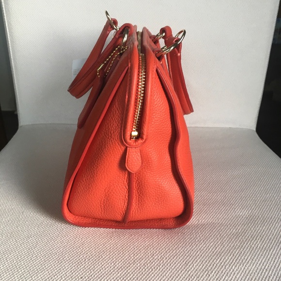 NWT Coach Mini Nolita Satchel In Polished Pebble Leather watermelon - Picture 5 of 16